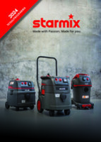 Starmix bouwstofzuigers en veegmachines 2024